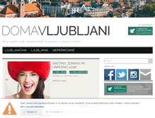 Tablet Screenshot of domavljubljani.com